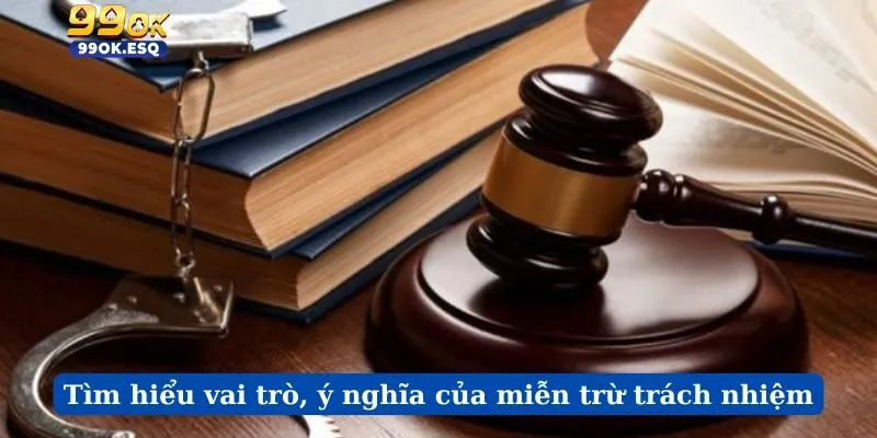 Tìm hiểu vai trò, ý nghĩa của miễn trừ trách nhiệm